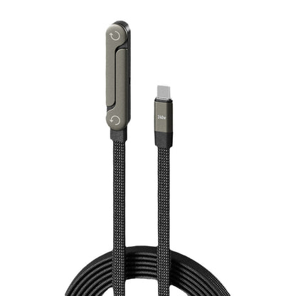 🔥HOT SALE🔥Invisible Holder Charger Cable with Stand-240w super fast charging