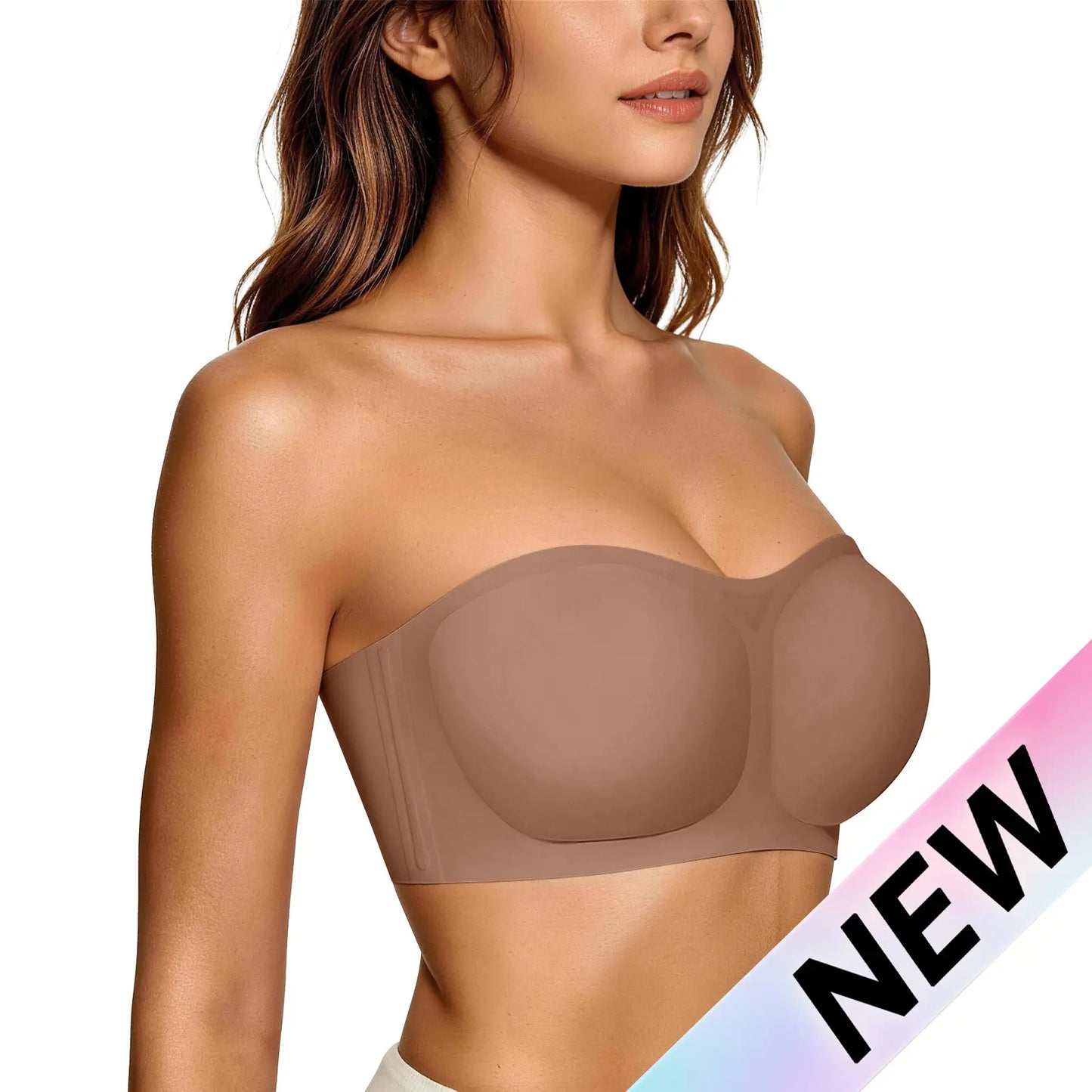 Final 3 Hours: 50%OFF🔥 Womens Strapless Bras Push Up Bandeau Bra