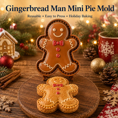 Christmas Mini Pie Molds — 9 Festive Designs