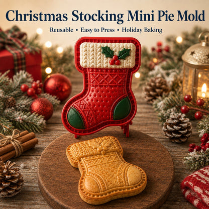 Christmas Mini Pie Molds — 9 Festive Designs