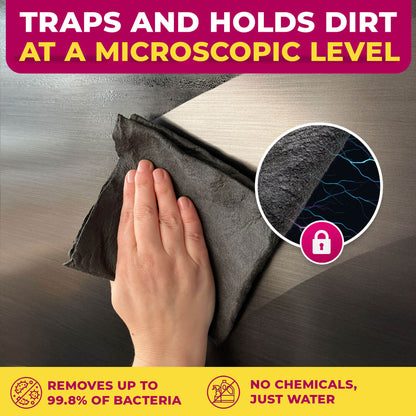 Magic Microfiber Cleaning Cloth (5 Cloths)