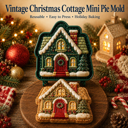 Christmas Mini Pie Molds — 9 Festive Designs