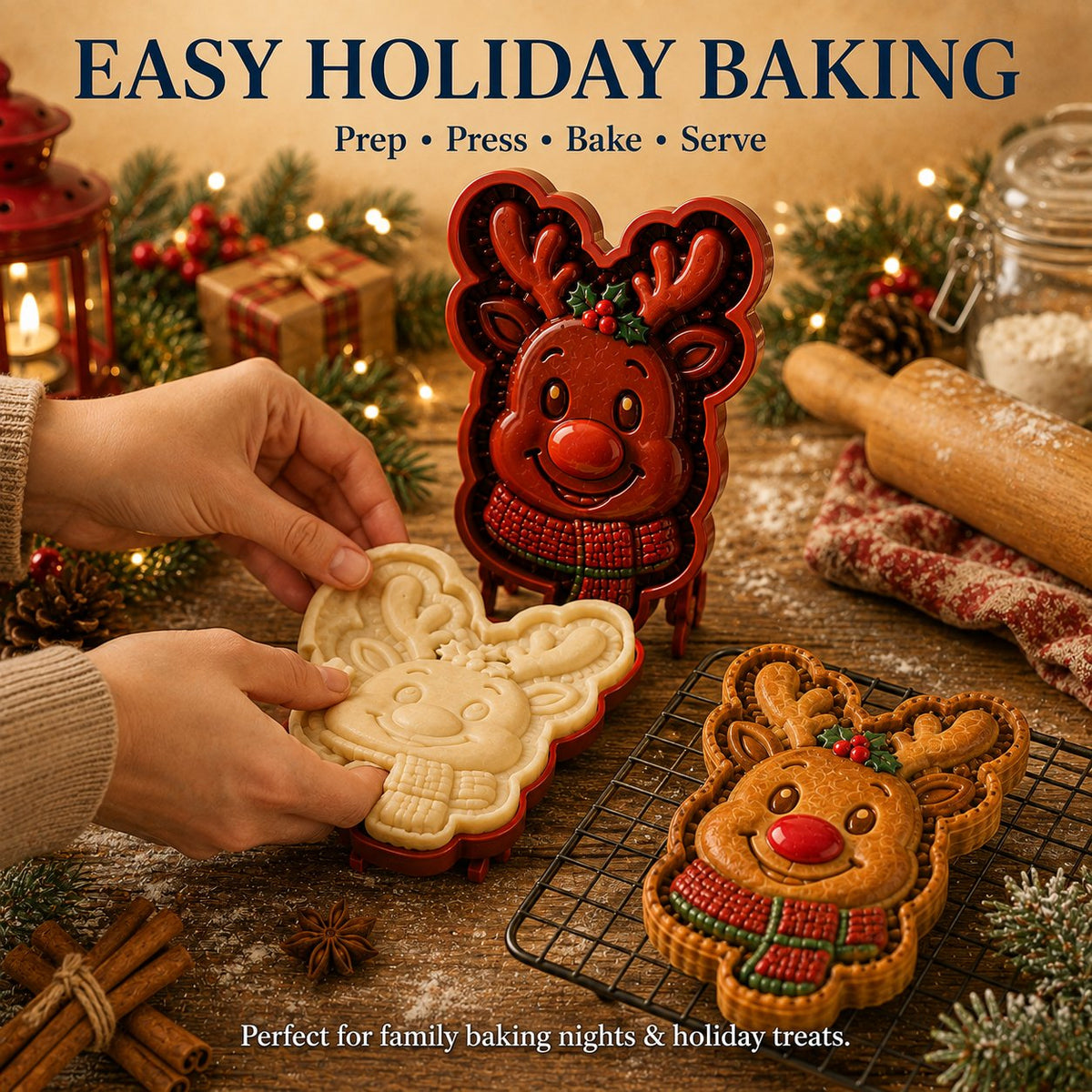 Christmas Mini Pie Molds — 9 Festive Designs