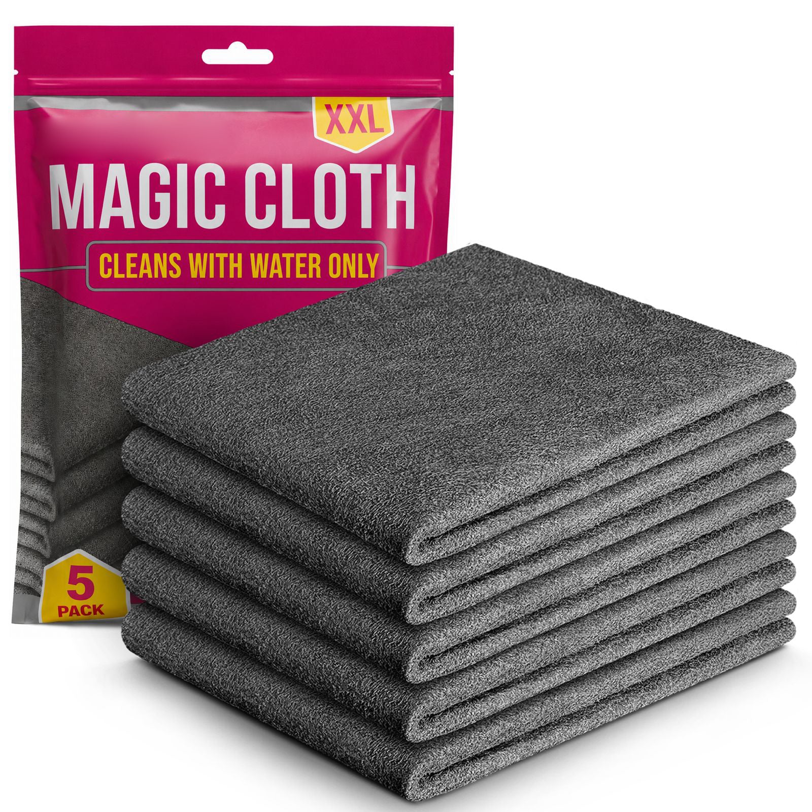 1 Pack (5 Cloths)