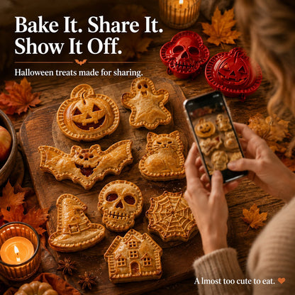 Halloween Hand Pie Molds — 8 Festive Designs