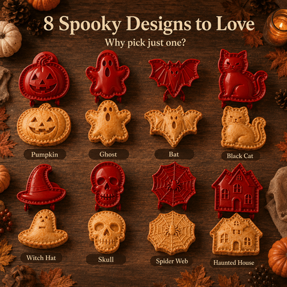 Halloween Hand Pie Molds — 8 Festive Designs