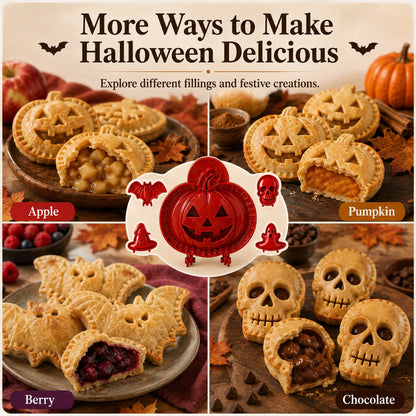 Halloween Hand Pie Molds — 8 Festive Designs
