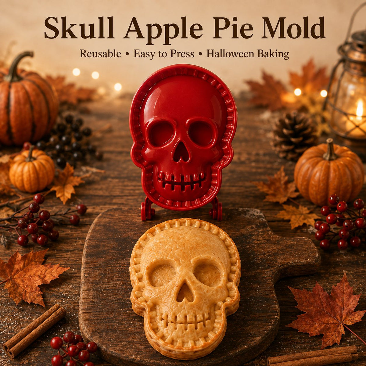 Halloween Hand Pie Molds — 8 Festive Designs