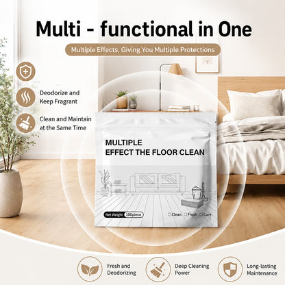 100-Pieces♻️Multi-Surface Antibacterial Cleaner for Hardwood, Tile & Laminate