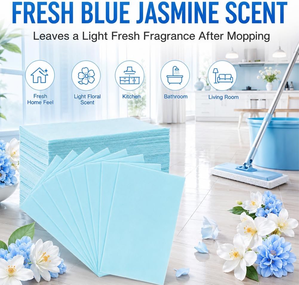 100-Pieces♻️Multi-Surface Antibacterial Cleaner for Hardwood, Tile & Laminate
