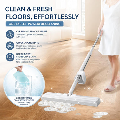100-Pieces♻️Multi-Surface Antibacterial Cleaner for Hardwood, Tile & Laminate
