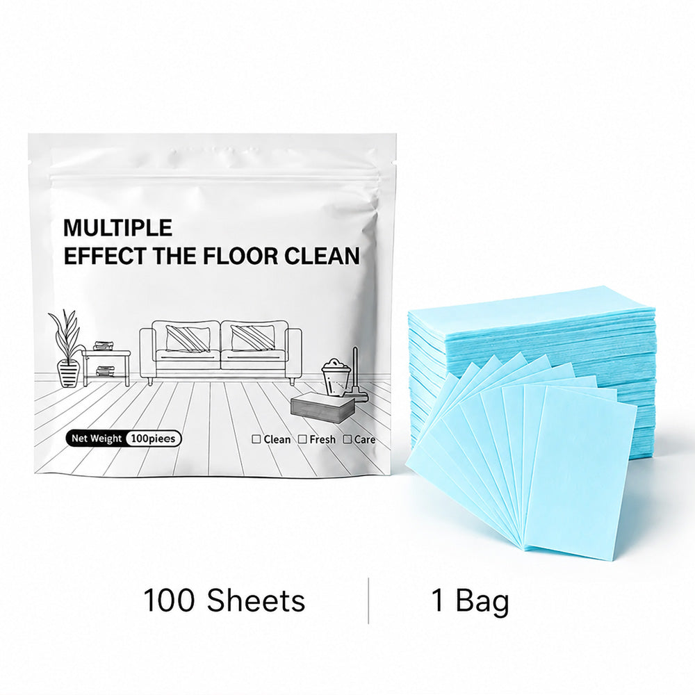 100-Pieces♻️Multi-Surface Antibacterial Cleaner for Hardwood, Tile & Laminate