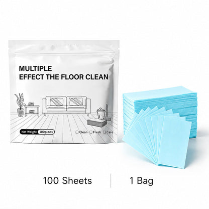 100-Pieces♻️Multi-Surface Antibacterial Cleaner for Hardwood, Tile & Laminate