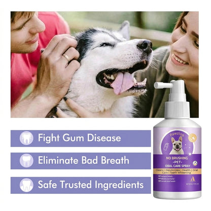 🍃NO BRUSHING oral care spray for dogs cats