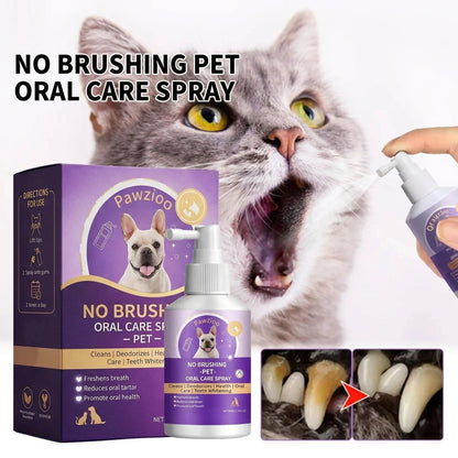 🍃NO BRUSHING oral care spray for dogs cats