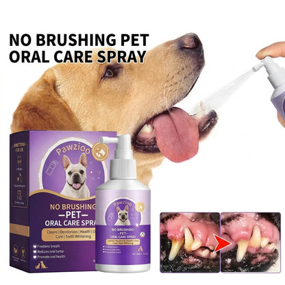 🍃NO BRUSHING oral care spray for dogs cats