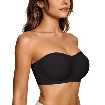 Final 3 Hours: 50%OFF🔥 Womens Strapless Bras Push Up Bandeau Bra